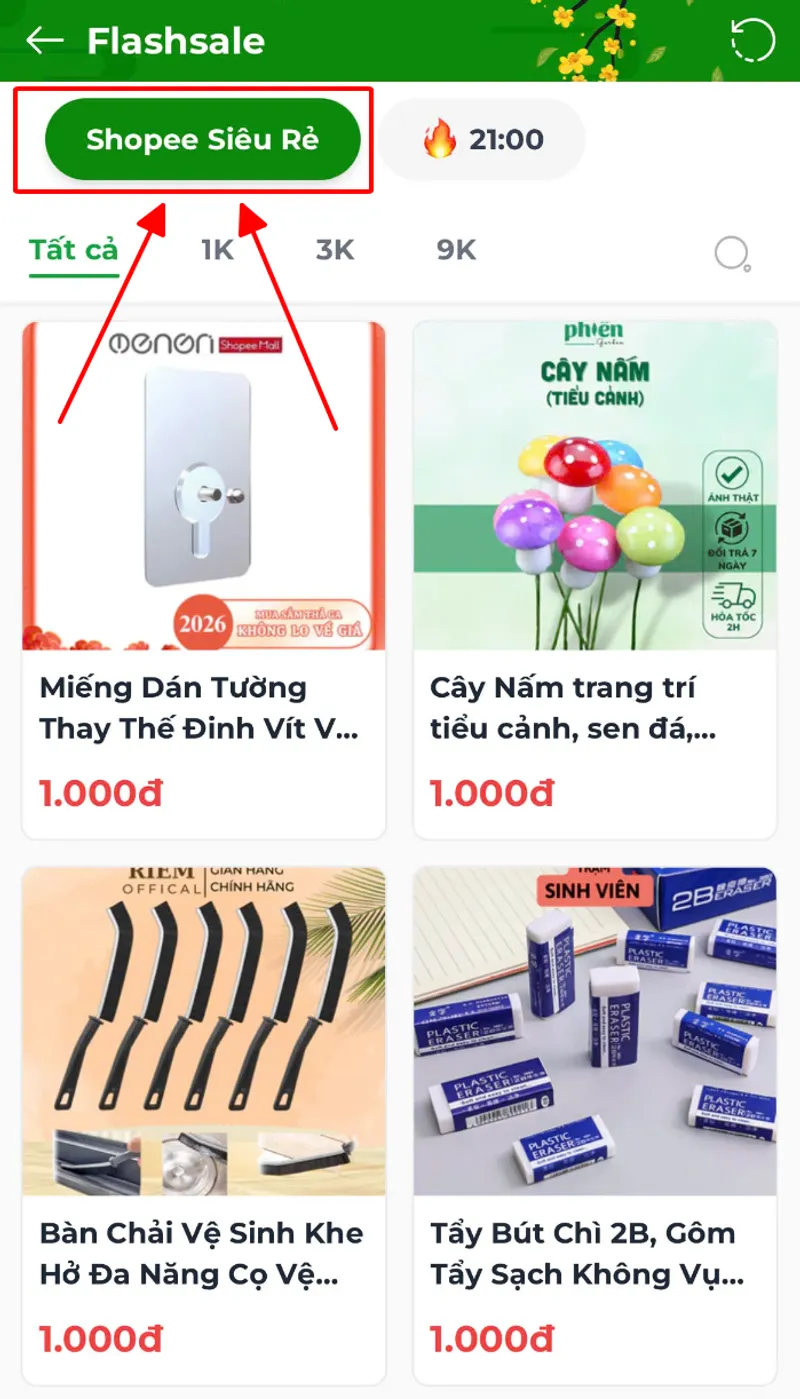 🔥 Không ai tạch deal 1K