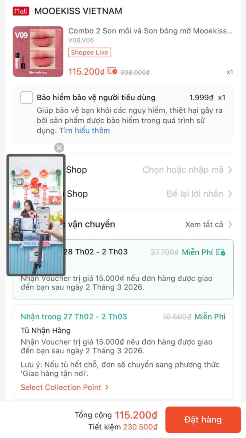 Son Mooekiss chỉ 57K