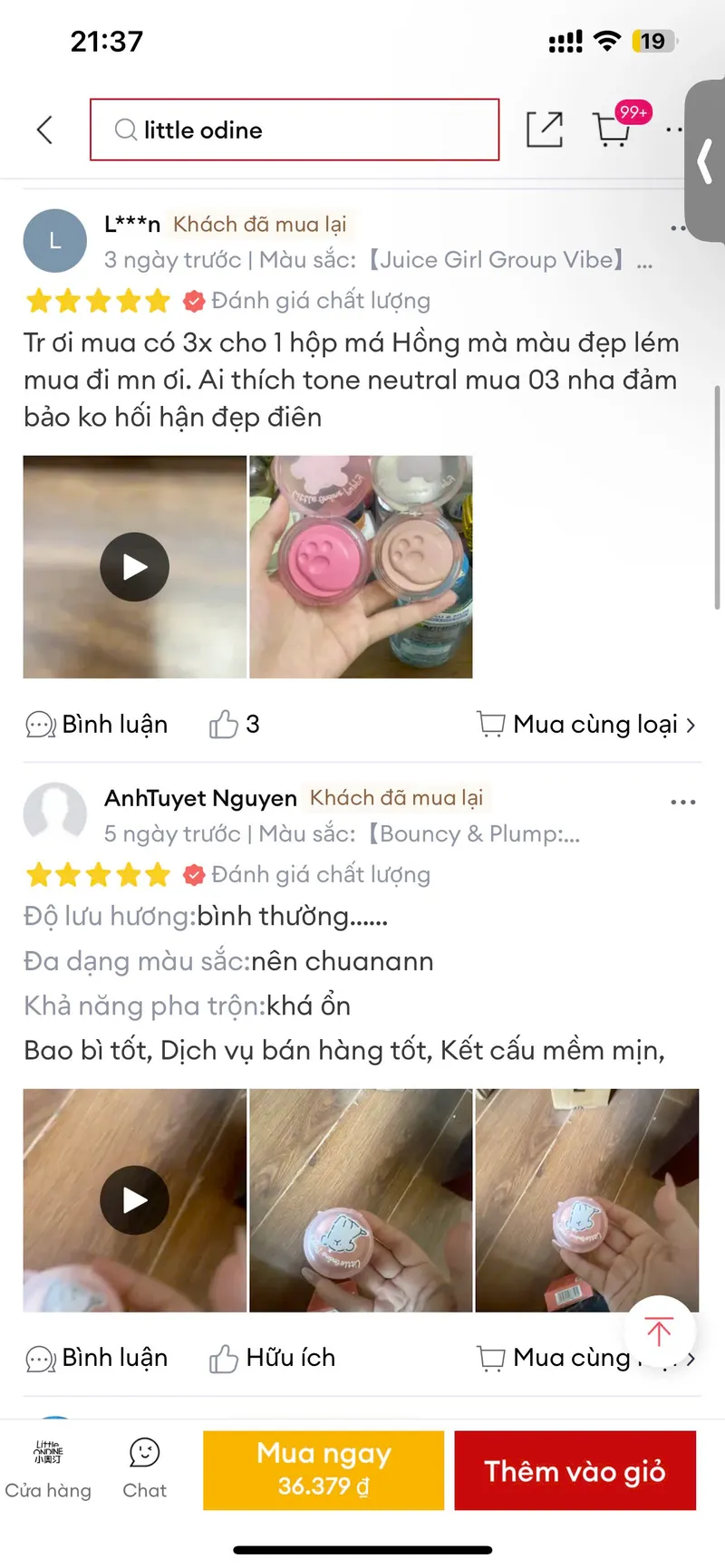 Phấn má hồng chỉ 32K