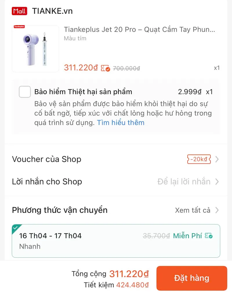 Siêu phẩm Quạt Tiankeplus! - 2