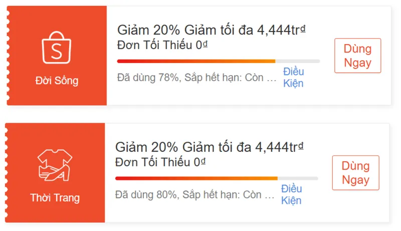 Mã 4444K, 444K back rồi kìa