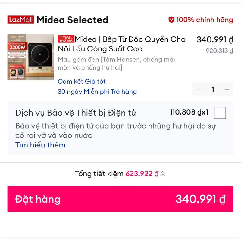 Nồi hầm điện Midea chỉ 393k - 2