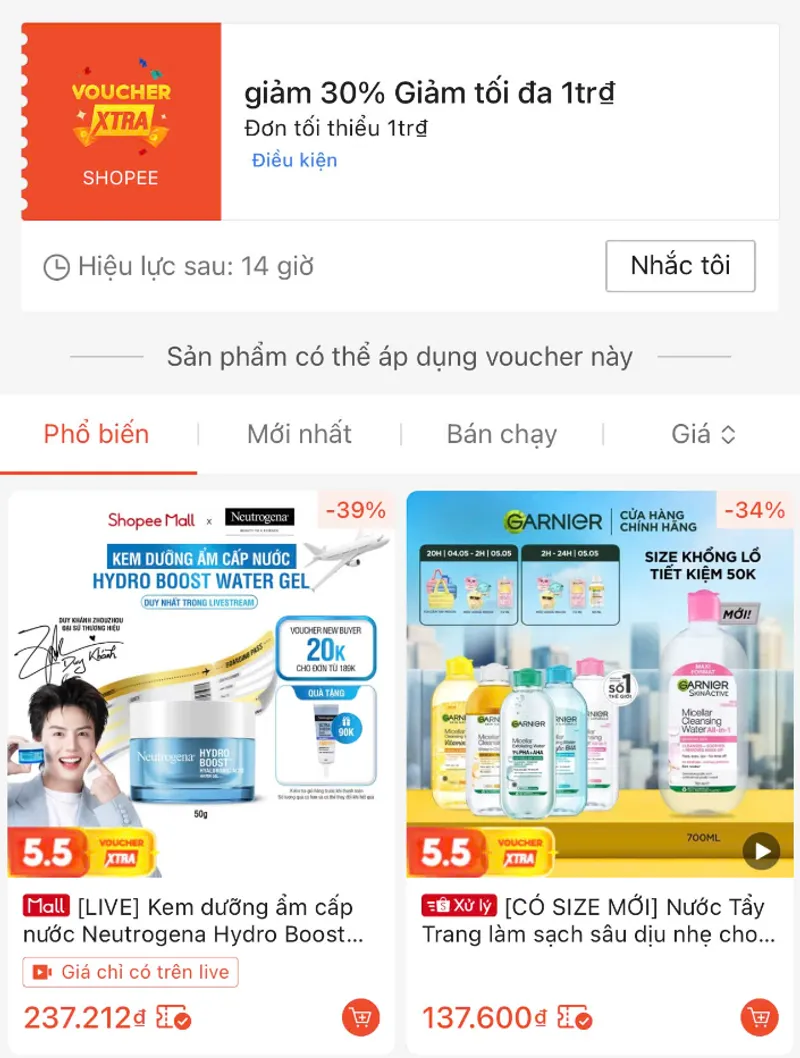 🔥 HOT - Shopee tặng mã 30%