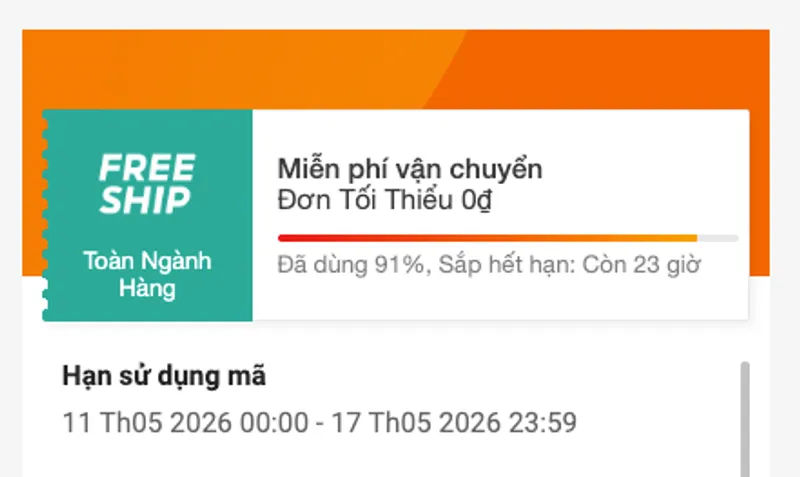 Mã FreeShip Shopee 300K/0Đ