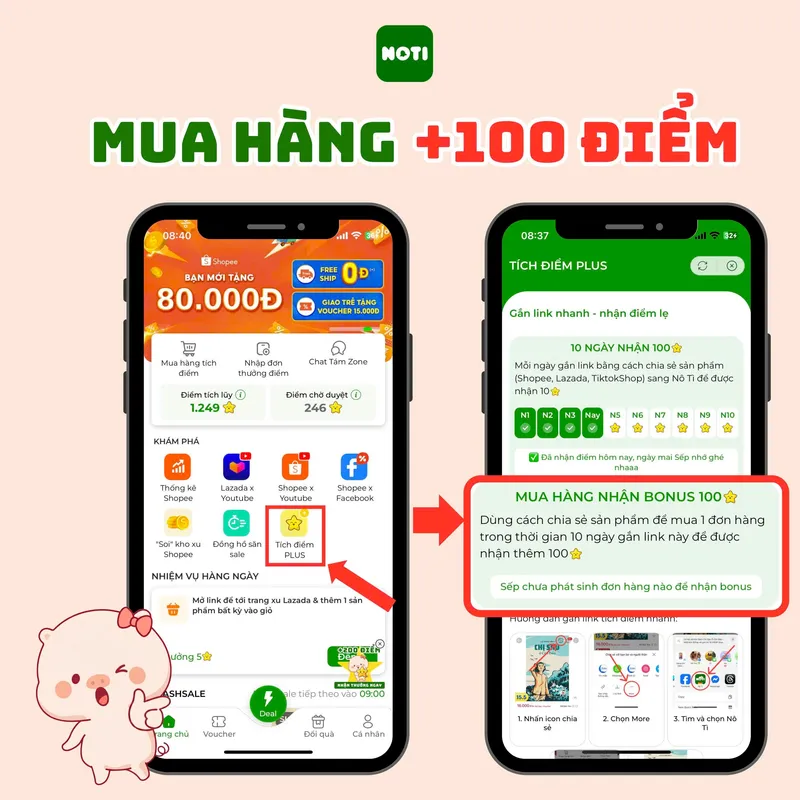 Giữ chuỗi nhận ngay 200 điểm