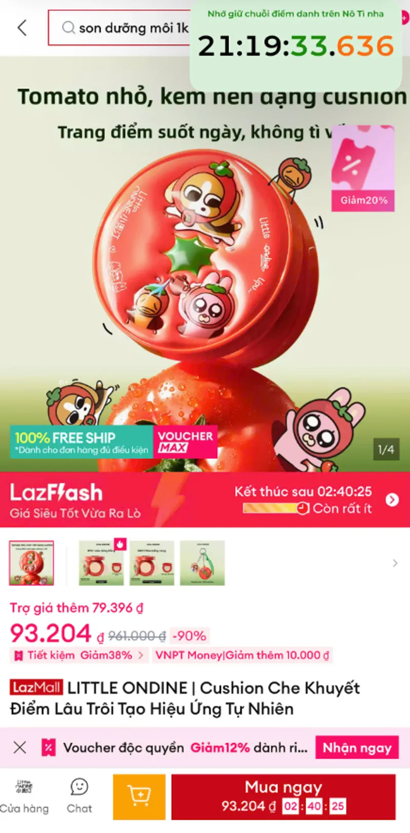 ❤️ Sập sàn LITTLE ONDINE trên Lazada - 3