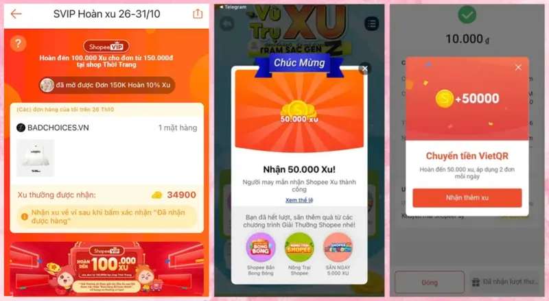 3 mẹo lụm 600K xu Shopee💰 Kho xu Shopee đang xả liên tục, dzô check var 3 kèo lụm xu Shopee cực ngo...