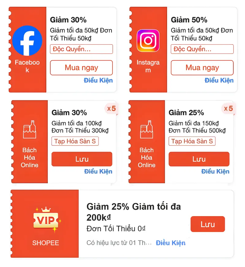 9H săn mã 50%, 30% khó quá thì đổi sang lụm mã Xtra 25% tối đa 300K áp gần toàn sàn 🔴 MÃ SHOPEEVIP:...