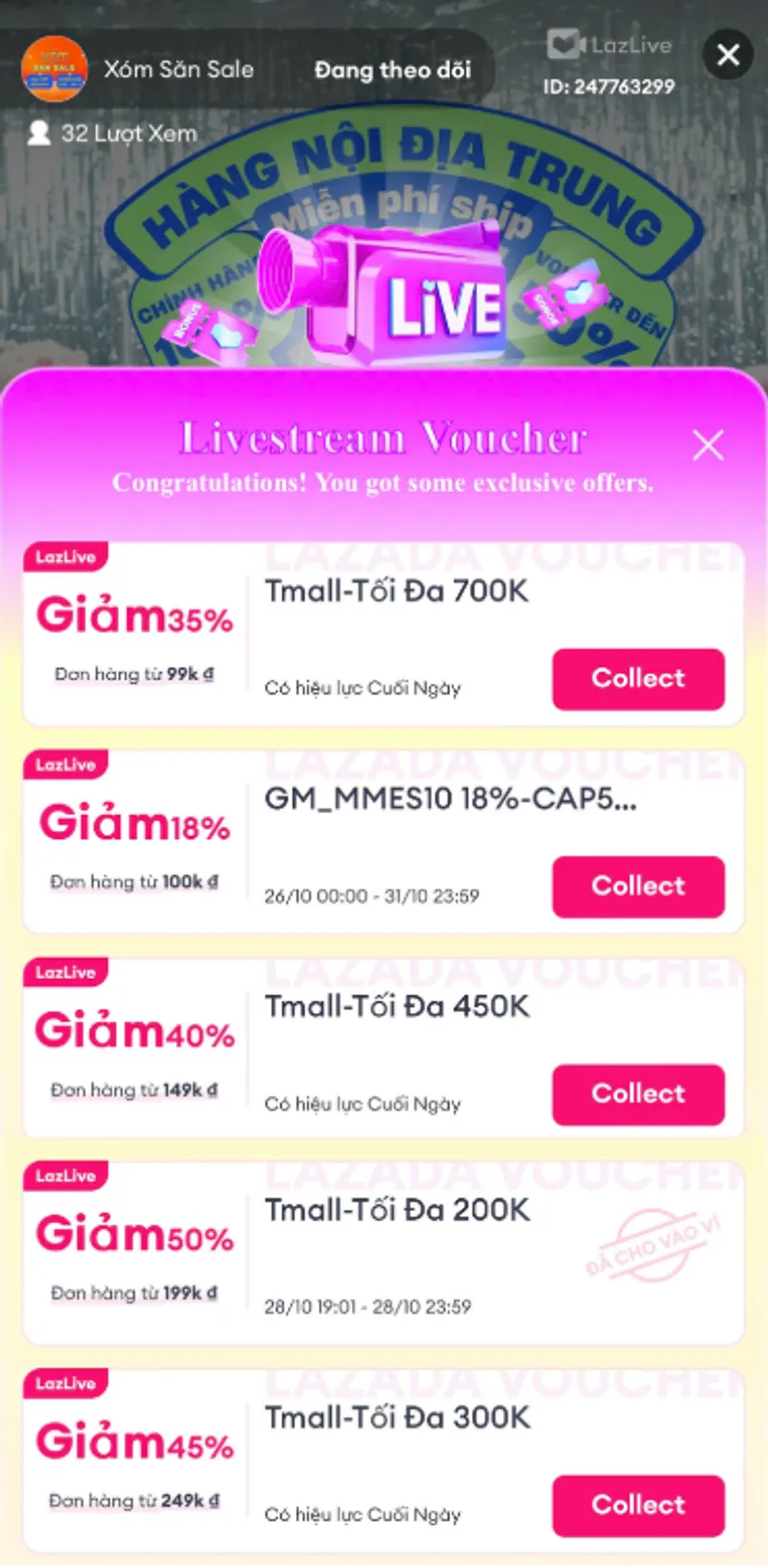 💟 Vào live săn đồ ăn vặt cùng Noti nè các Sếp. Loạt mã 40%, 45%, 50% áp được cho các sản phẩm đồ ch...