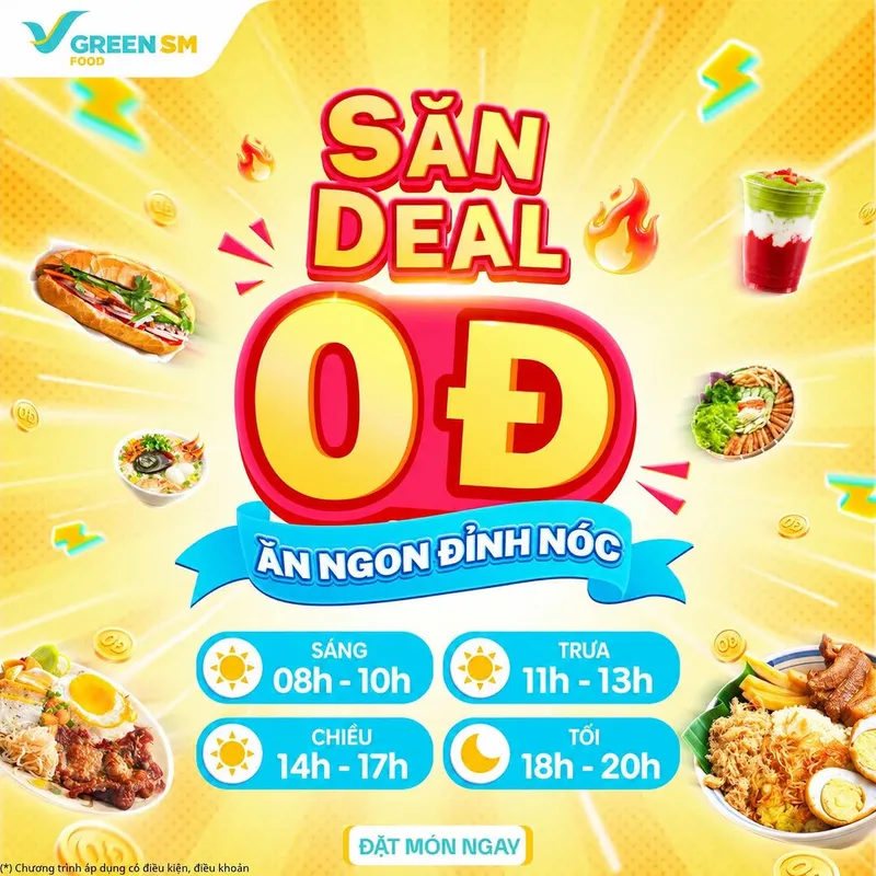 Ngày mai vẫn có mã Green SM nhé các Sếp ơi! 📌8H, 11H, 14H, 18H: Voucher giảm 50k/50k, 40k/40k và 30... - 2