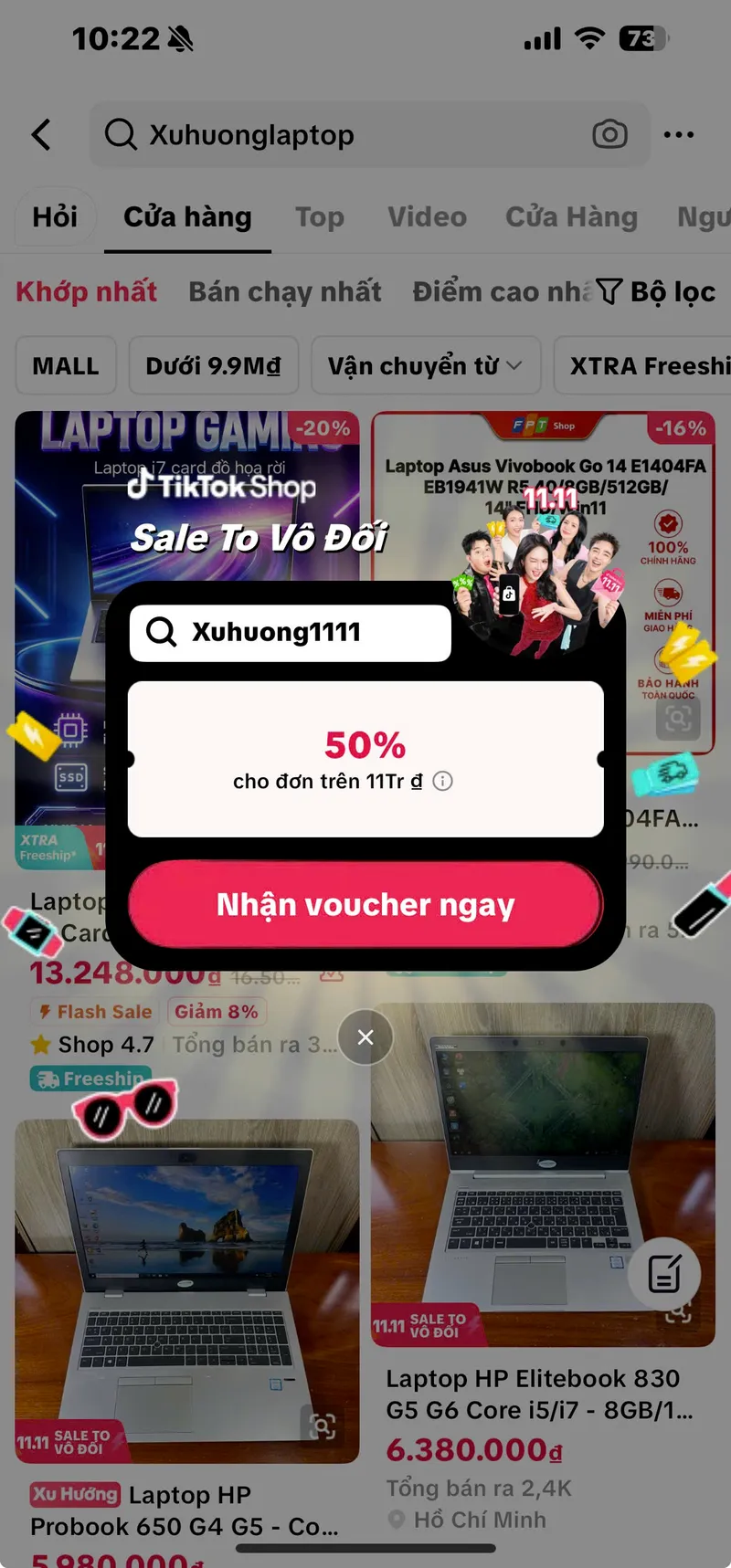 LƯU HẾT MÃ 50% GIẢM TỐI ĐA 11 TRIỆU CHƯA SẾP ƠI! Tiktokshop đã tung sớm mã 50% giảm tối đa 11 triệu ...
