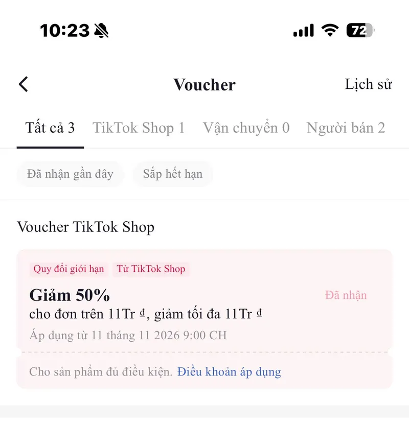 LƯU HẾT MÃ 50% GIẢM TỐI ĐA 11 TRIỆU CHƯA SẾP ƠI! Tiktokshop đã tung sớm mã 50% giảm tối đa 11 triệu ... - 2