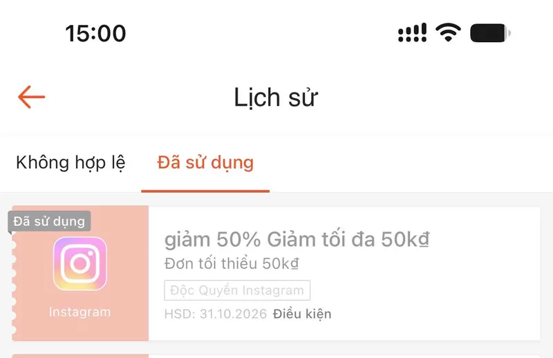 Mã 50% IG dễ quá trời 😅 Sếp nào húp được kèo 15H vào chung vui với Noti nè 👇 📌 Kinh nghiệm săn mã...