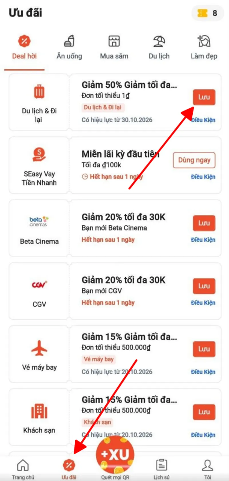 Lụm mã 50% tối đa 200K/1đ ShopeePay đặt vé máy bay, tàu hoả, xe khách nè mn ơi =>>Vào app ShopeePay ...