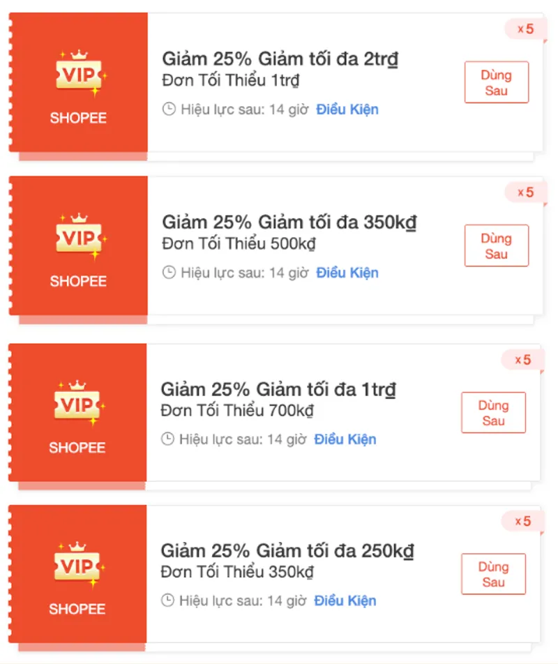 ✅ Mục tiêu đêm nay sale 01/11 là không để ai phải thiếu mã chốt đơn! Shopee tặng thêm 4 mã 25% mỗi m...