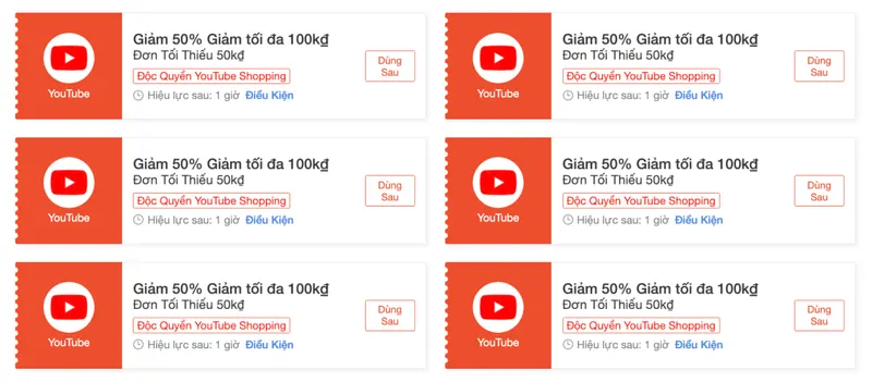 🔥HOT! Mẹo lấy 7 mã 50% Youtube Nô Tì đã tìm ra cách để lấy trước 7 mã giảm 50% Youtube về ví trước ...