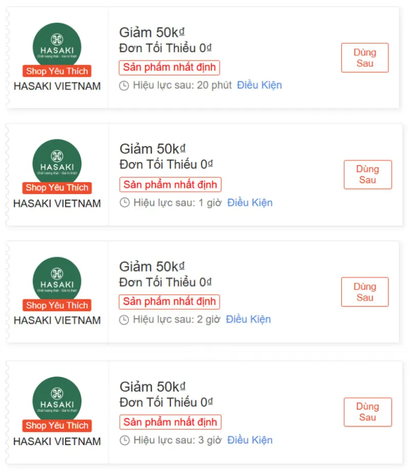 Deal 0Đ từ Hasaki - 2