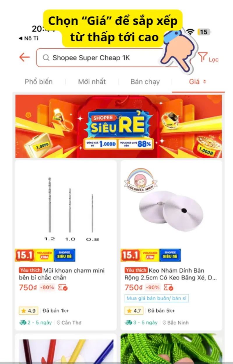 ❤️Top 10 deal 1K nên mua!