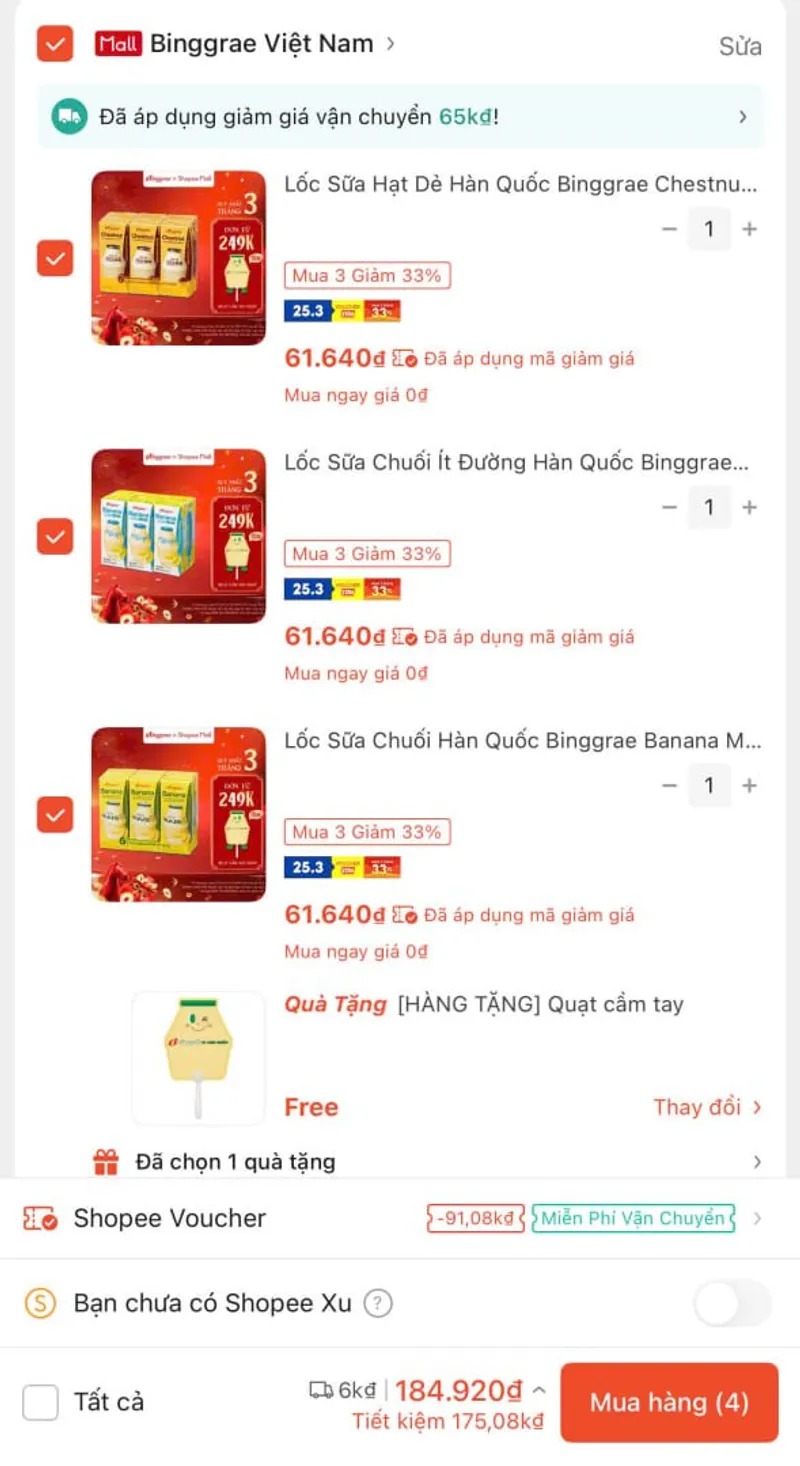 ⚡️Chốt sạch Shopee với mã 33% - 4