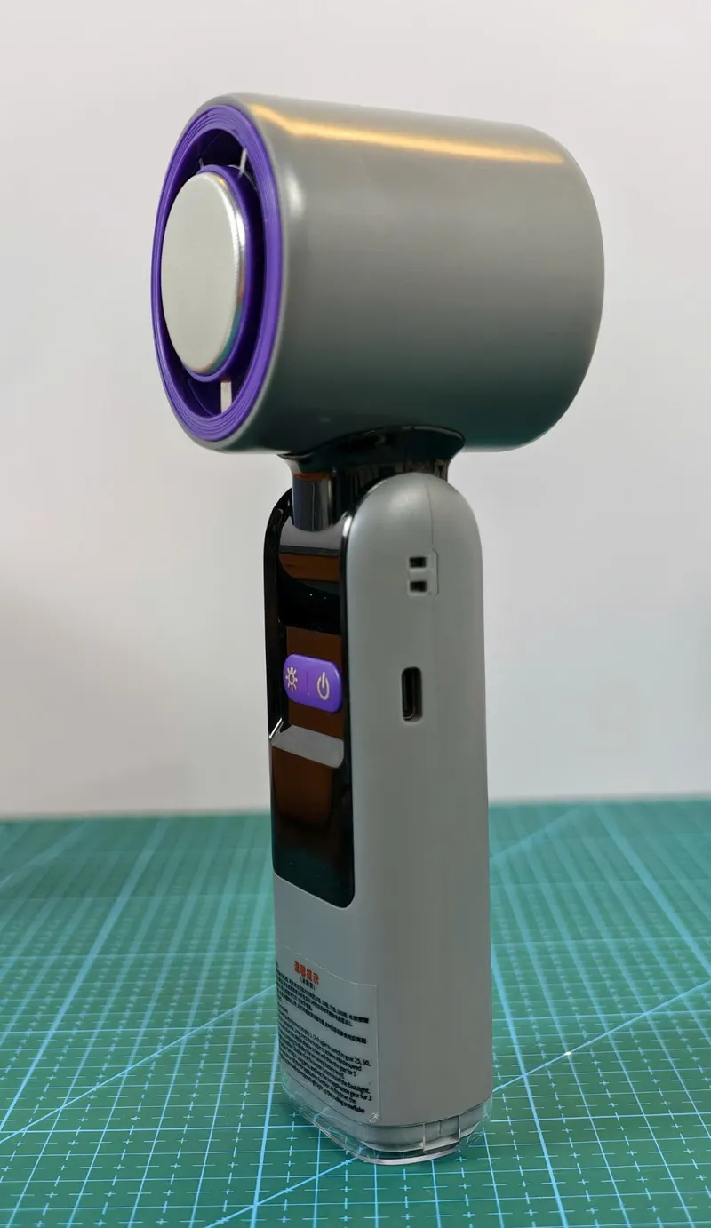Review Quạt cầm tay K801 - 2