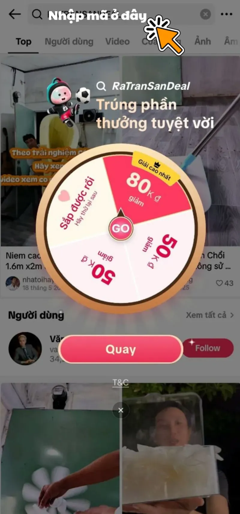 HOT! Mã 50% Tiktok MỚI