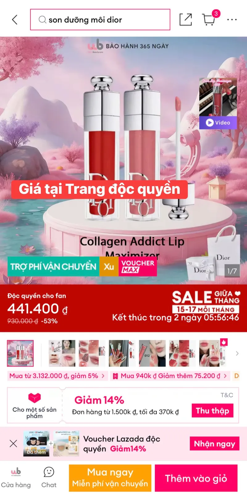 Son dưỡng Dior giảm 50% - 2