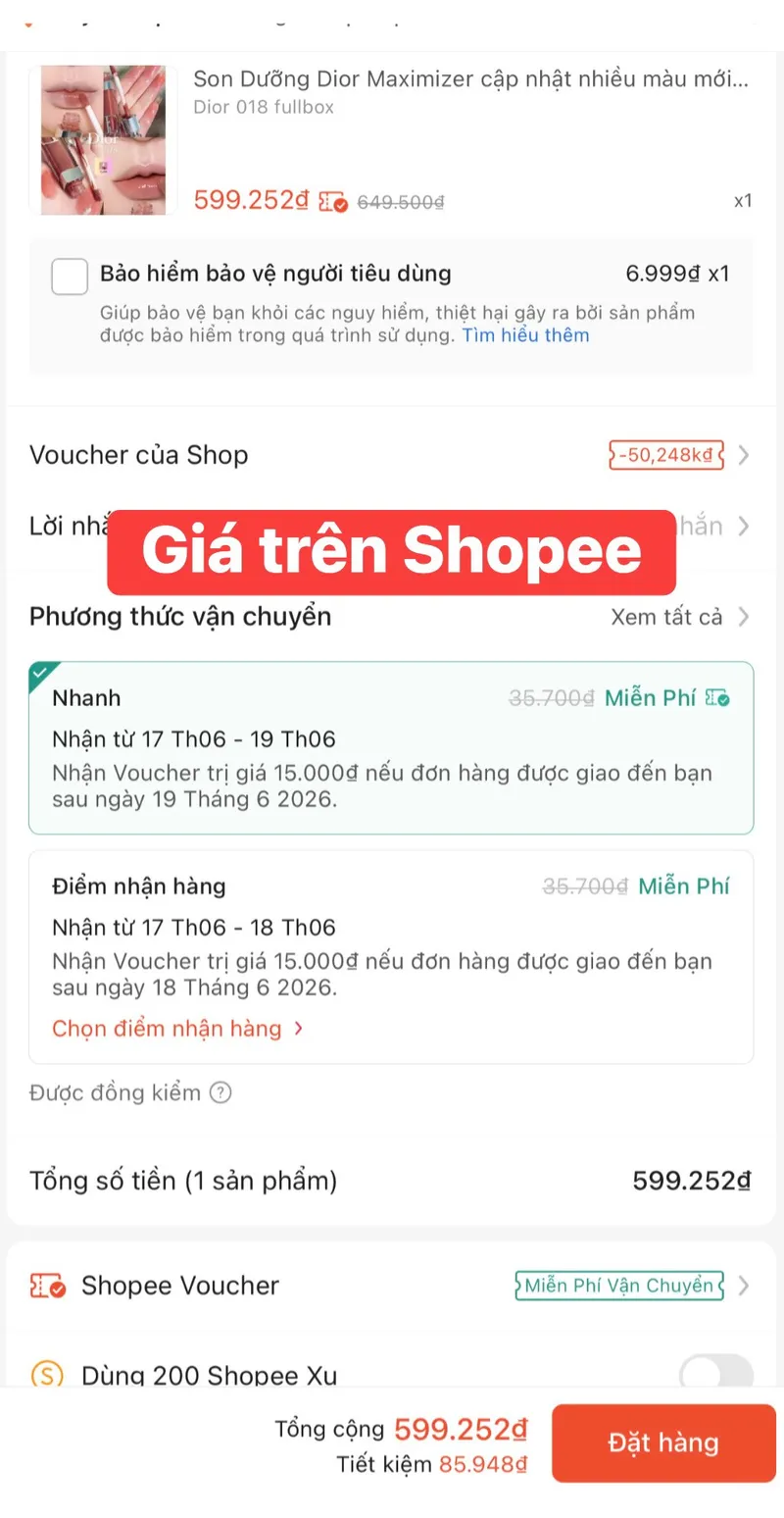 Son dưỡng Dior giảm 50% - 3