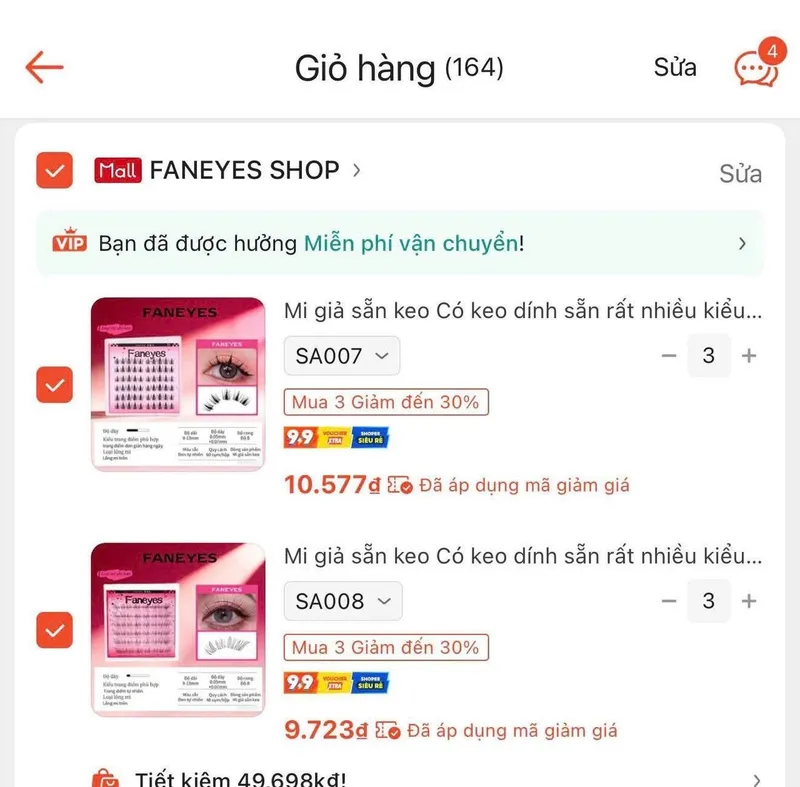 DEAL MI GIẢ SẬP GIÁ 👉🏻 x6 hộp mi giả Faneyes còn 10k/ hộp https://sansalehousegr.com/s/1AmeKajsb �...