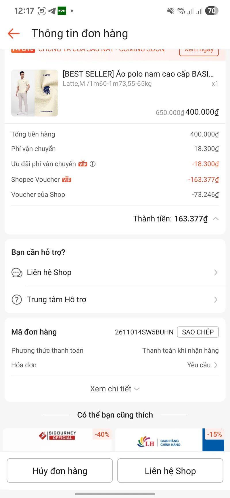 Vua chúa cũng chỉ có thế, 1 acc bú được mã 50% 500k, 1 acc lưu được. Nhưng quan trọng hơn hết là....... - 3